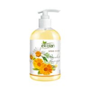 EKOLAN kreminis muilas "Ramunė ir Medetka"  500 ml.